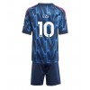 Arsenal Eberechi Eze #10 Bortedraktsett Barn 2025-26 Kortermet (+ korte bukser)